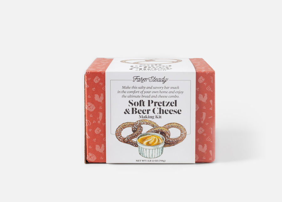 Full View of Soft Pretzels with Beer Cheese Kit image number 0